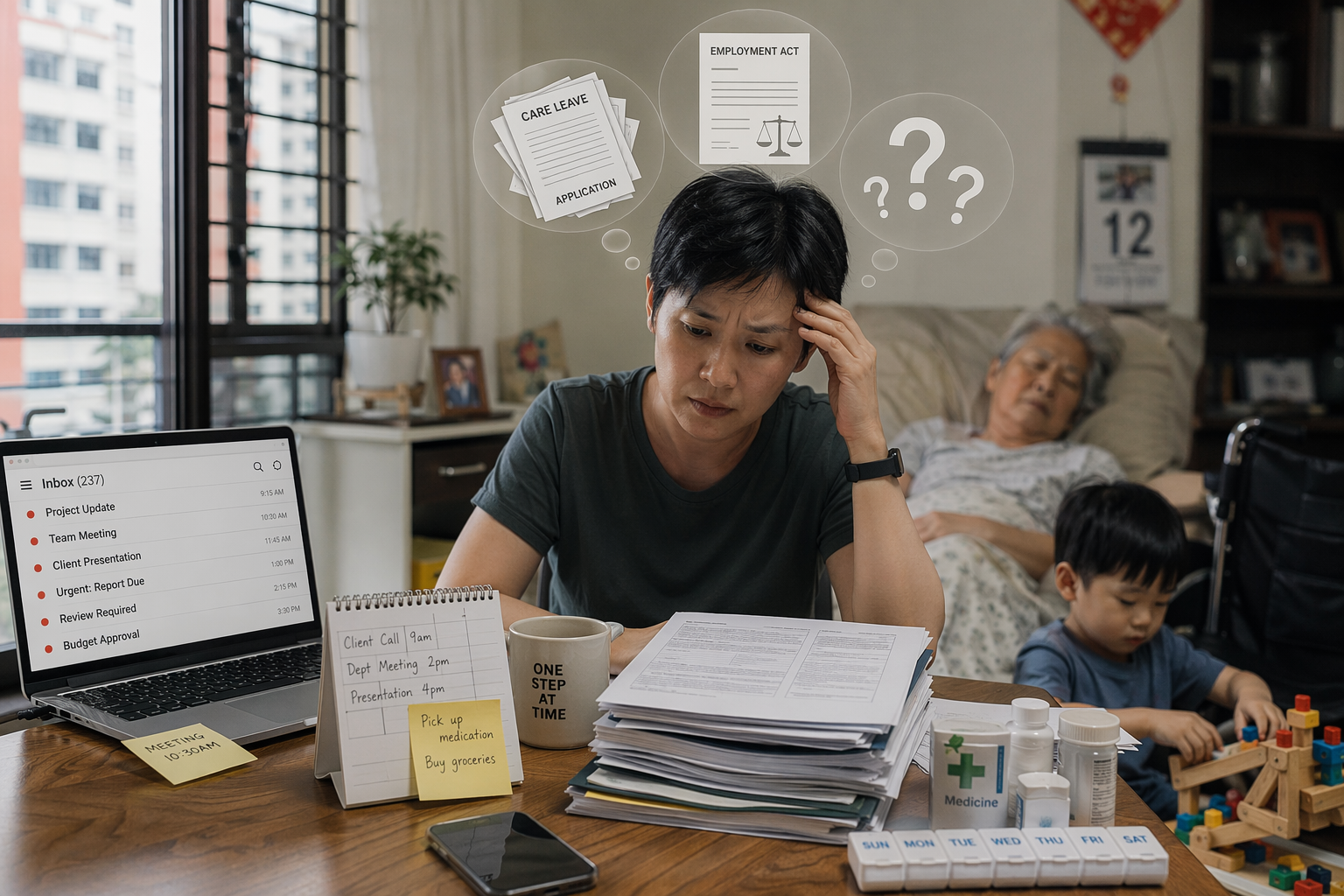 My caregiving responsibilities are affecting my work and I am not sure what my rights are.